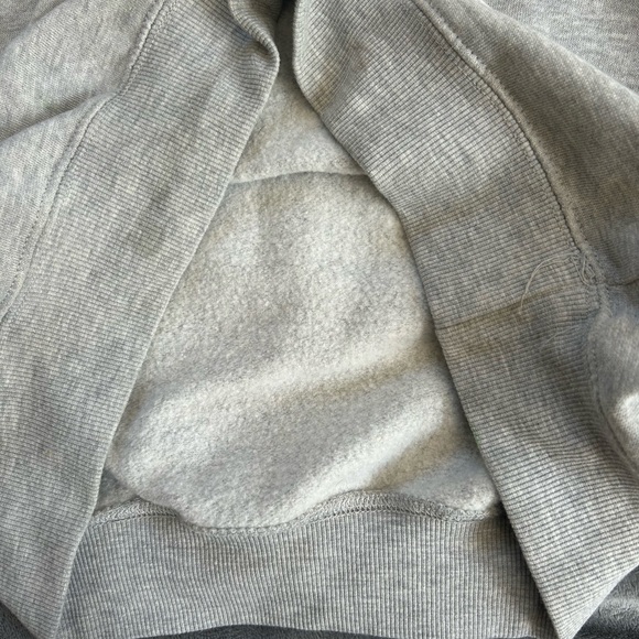 Gray Collared Sweatshirt/Sweater - Picture 5 of 6